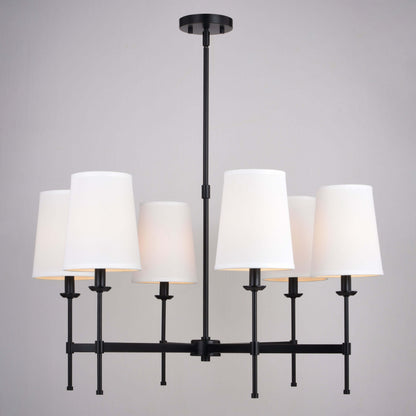 Camden 30” 6 Light Chandelier