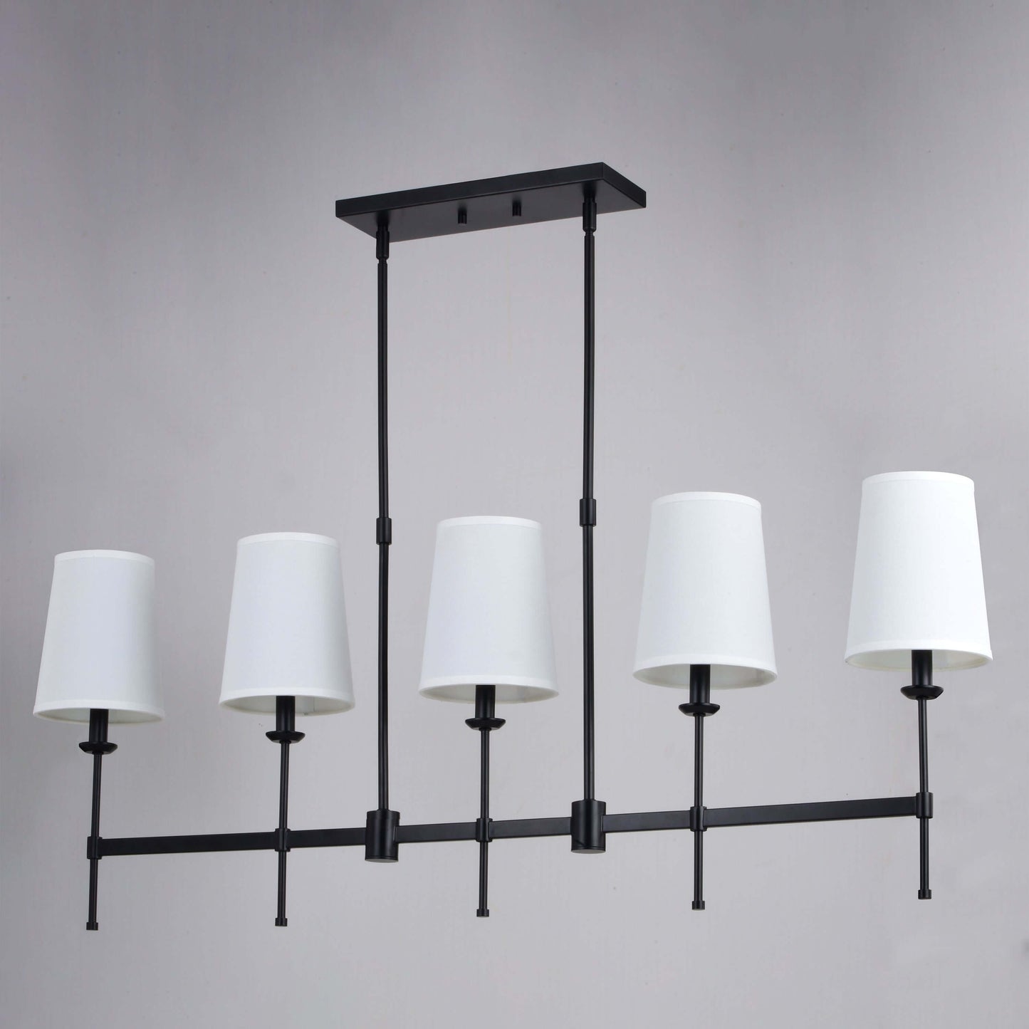 Camden 45.5” 5 Light Linear Chandelier