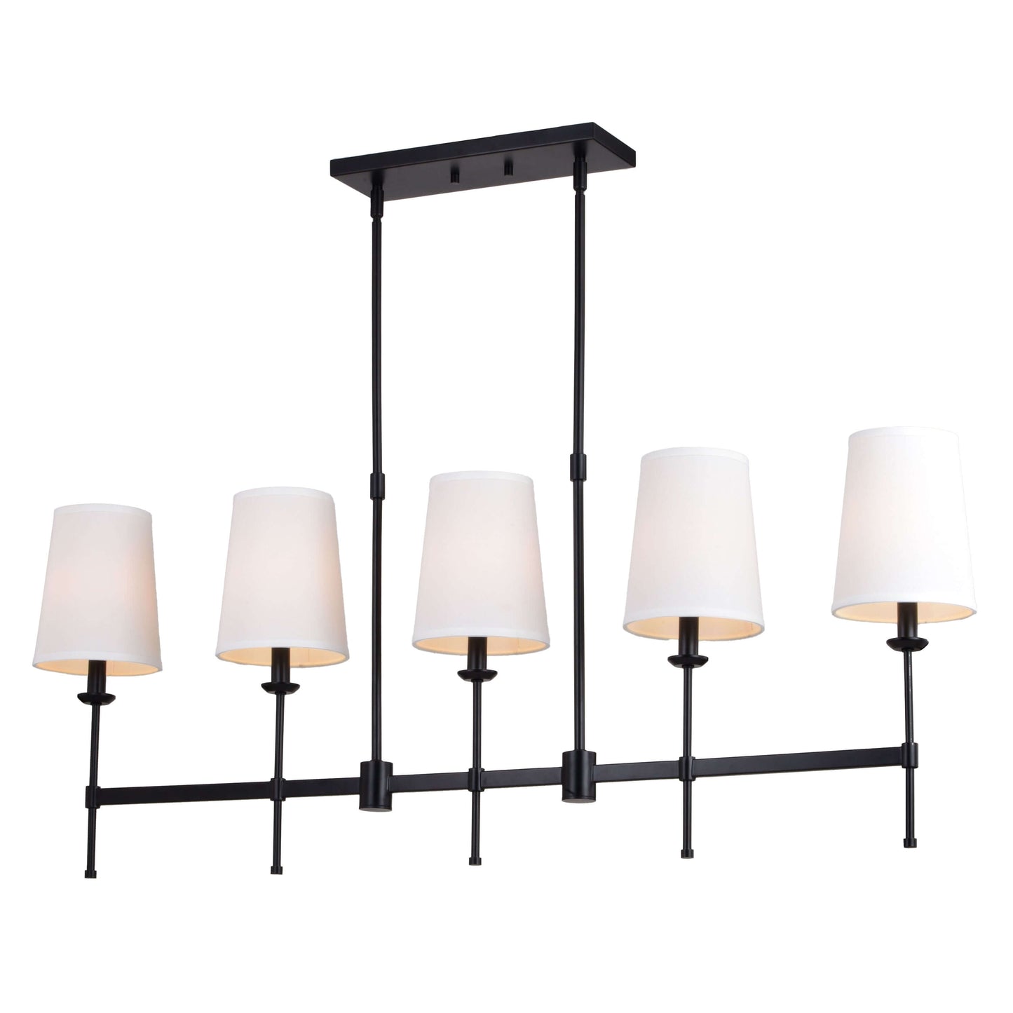 Camden 45.5” 5 Light Linear Chandelier