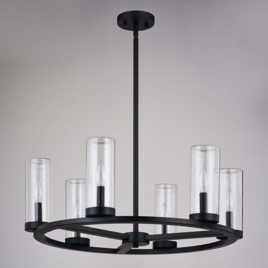 Grantley 26” 6 Light Indoor-Outdoor Chandelier