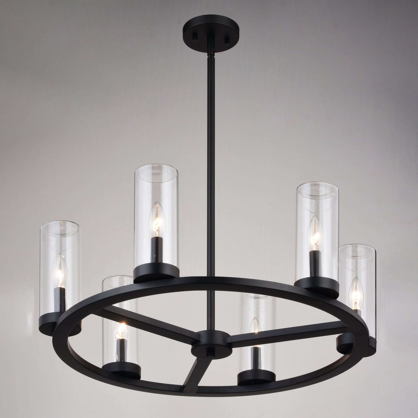 Grantley 26” 6 Light Indoor-Outdoor Chandelier