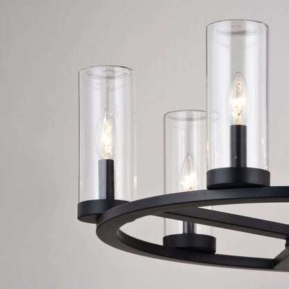 Grantley 26” 6 Light Indoor-Outdoor Chandelier