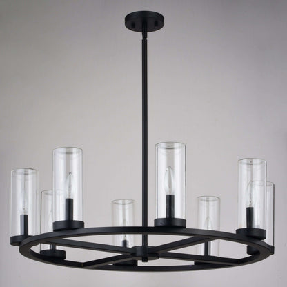 Grantley 30” 8 Light Indoor-Outdoor Chandelier