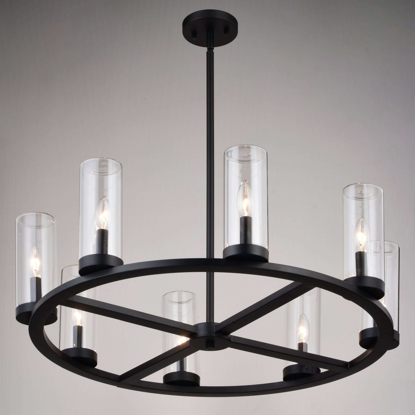 Grantley 30” 8 Light Indoor-Outdoor Chandelier