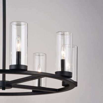 Grantley 30” 8 Light Indoor-Outdoor Chandelier
