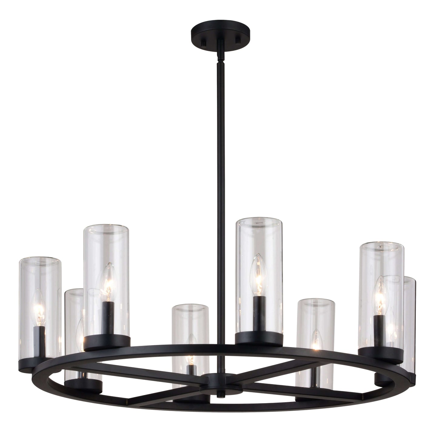 Grantley 30” 8 Light Indoor-Outdoor Chandelier