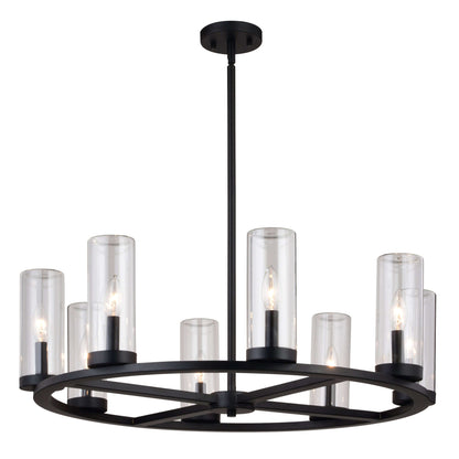 Grantley 30” 8 Light Indoor-Outdoor Chandelier