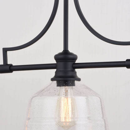 Beloit 36.5” 3 Light Linear Chandelier