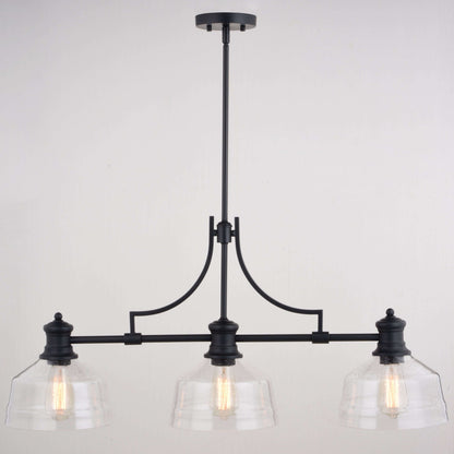 Beloit 36.5” 3 Light Linear Chandelier