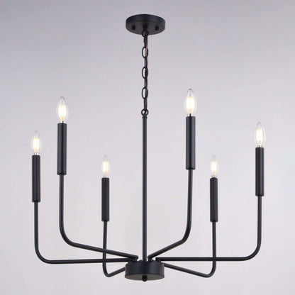 Belden 26” 6 Light Chandelier