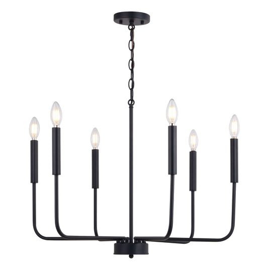 Belden 26” 6 Light Chandelier