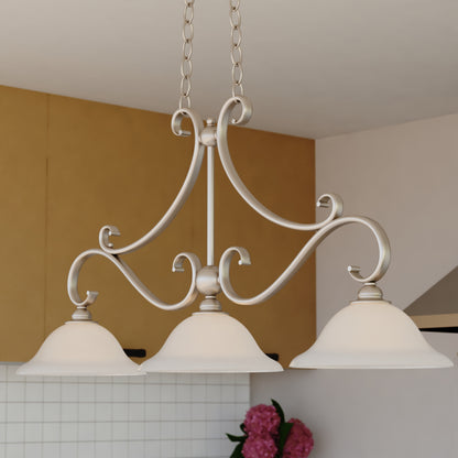 Monrovia 3 Light Linear Chandelier