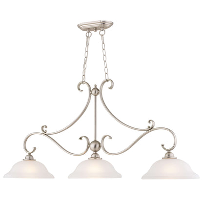 Monrovia 3 Light Linear Chandelier