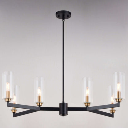 Claremont 31.25” 6 Light Chandelier