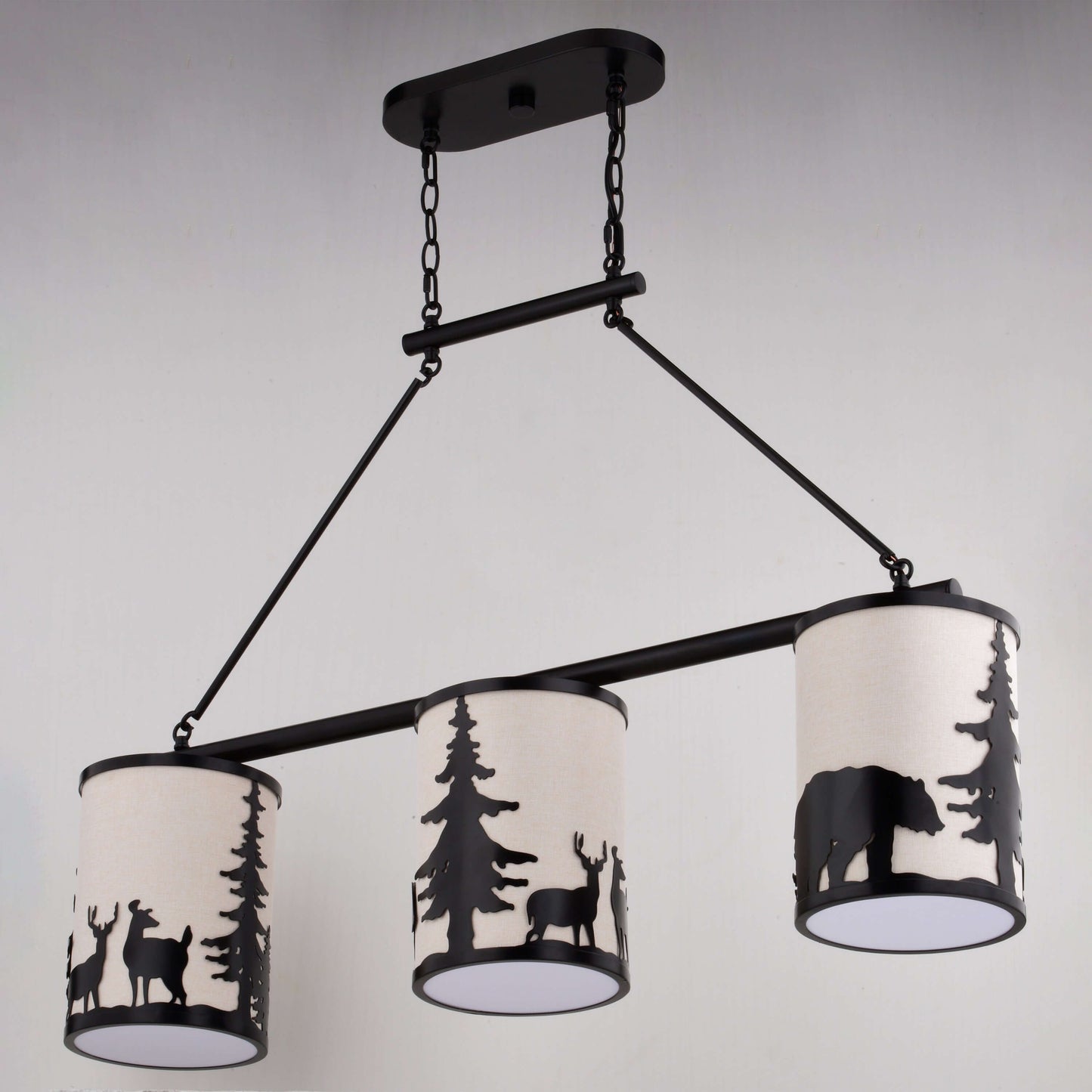 Acadia 3 Light Linear Chandelier
