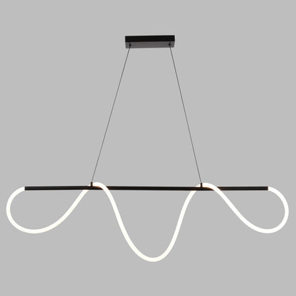 Bowman 59” W LED Linear Chandelier