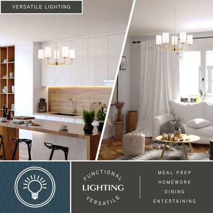 Shelby 26” 5 Light Chandelier