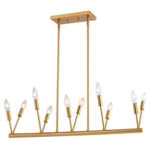 Warwick 32.25” W 10 Light Linear Chandelier