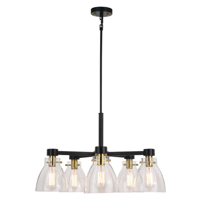 Elgin 27” 5 Light Chandelier