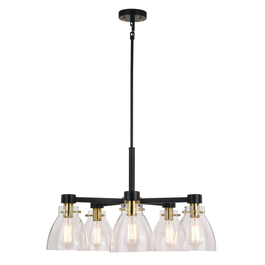 Elgin 27” 5 Light Chandelier