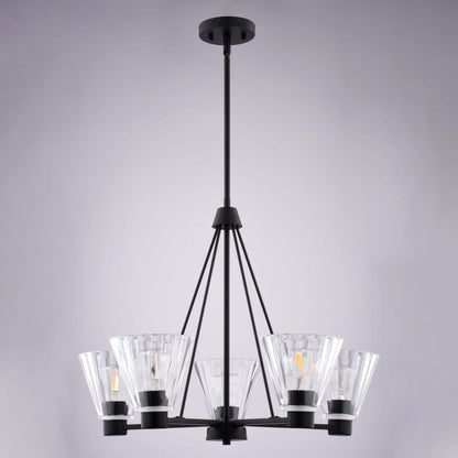 Dalton 25.5” 5 Light Chandelier