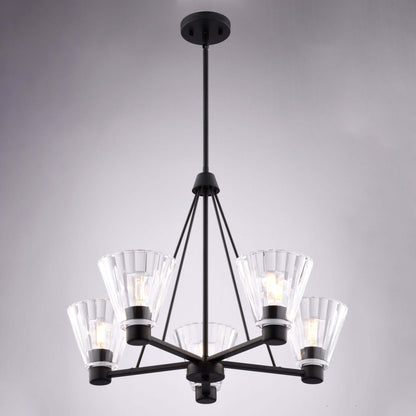 Dalton 25.5” 5 Light Chandelier