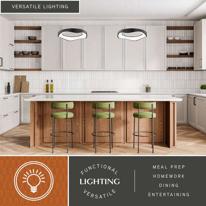 Bowen 20.5” W LED Chandelier