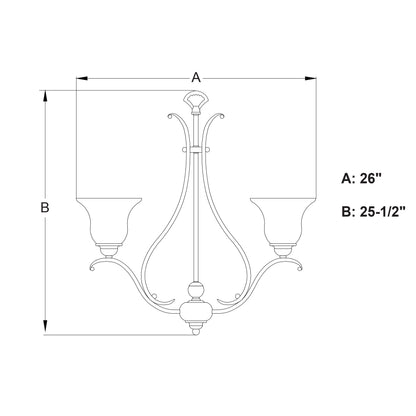 Monrovia 5-Light Chandelier