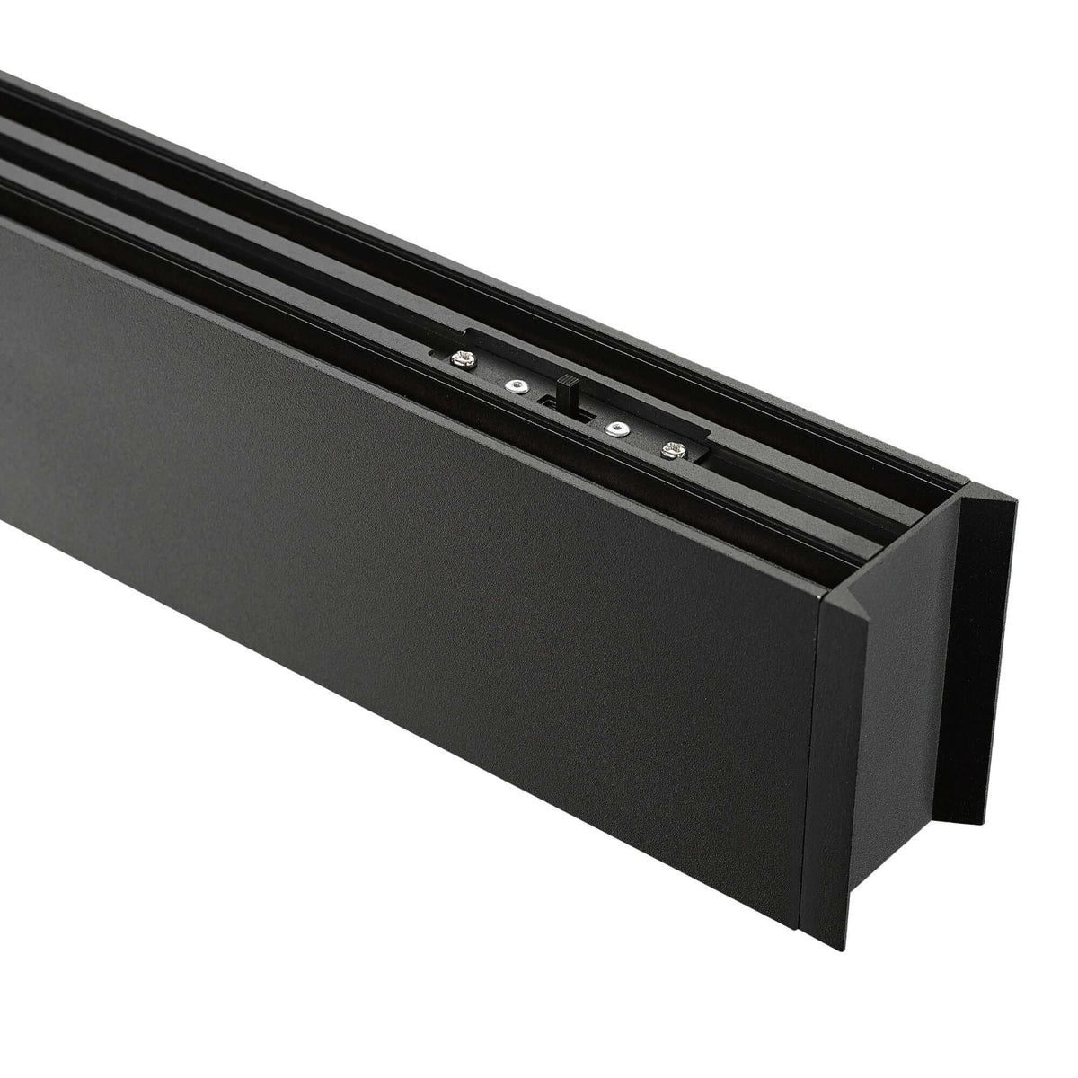 Hudson LED 1 Light Linear Chandelier Matte Black