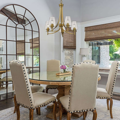 Joliet 5 Light Chandelier Olde Brass