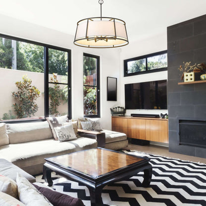 Lenyx Pendant 8 Light Chandelier Iron Ore