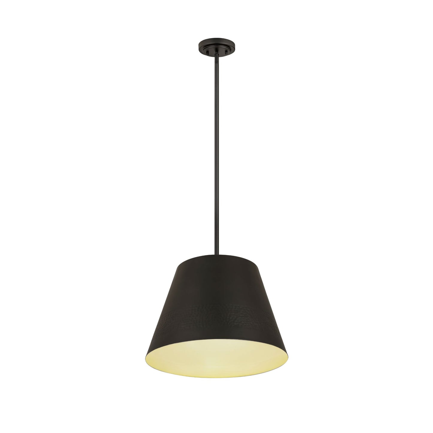 Maddox 1 Light Chandelier Matte Black