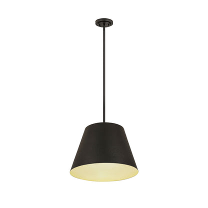 Maddox 1 Light Chandelier Matte Black