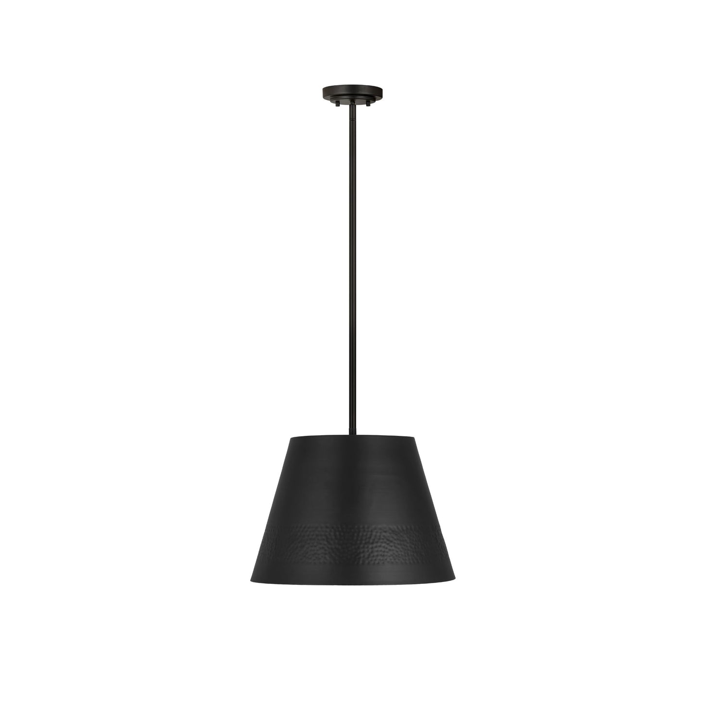 Maddox 1 Light Chandelier Matte Black
