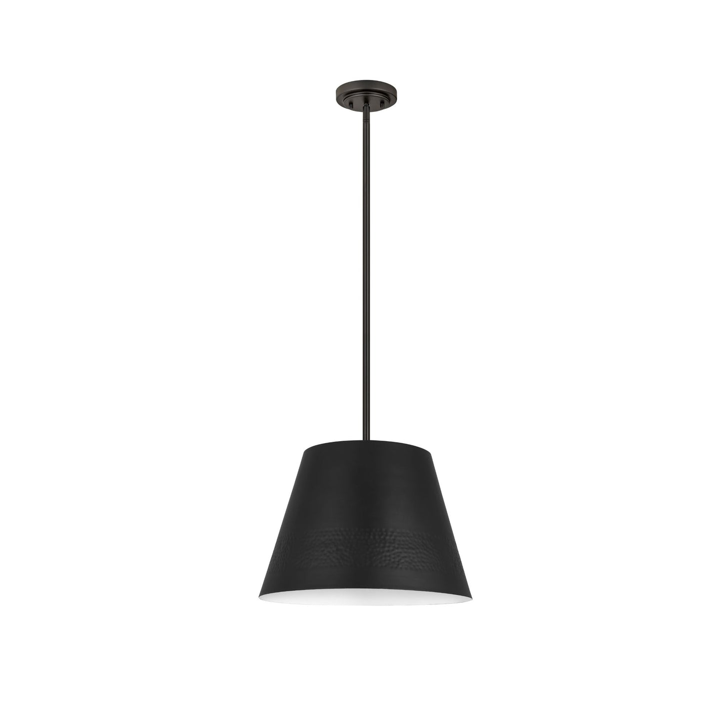Maddox 1 Light Chandelier Matte Black