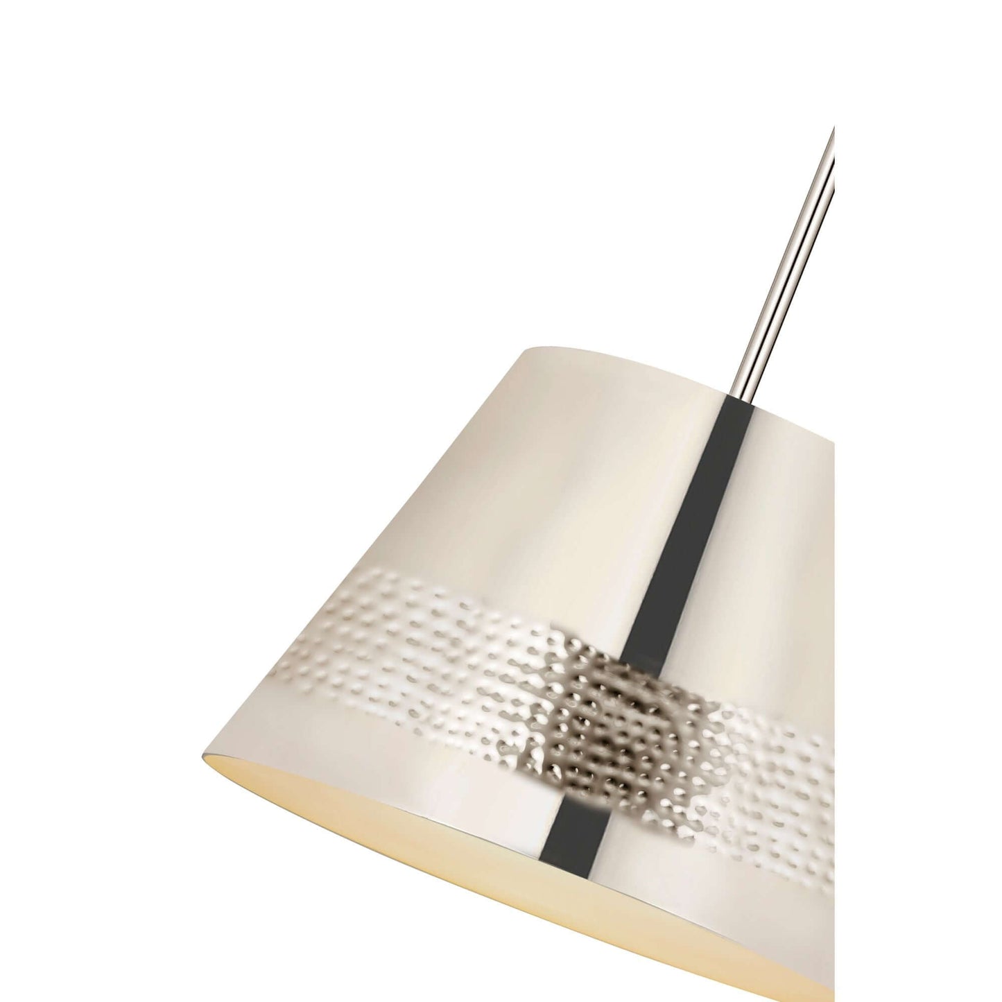 Maddox 1 Light Chandelier Polished Nickel
