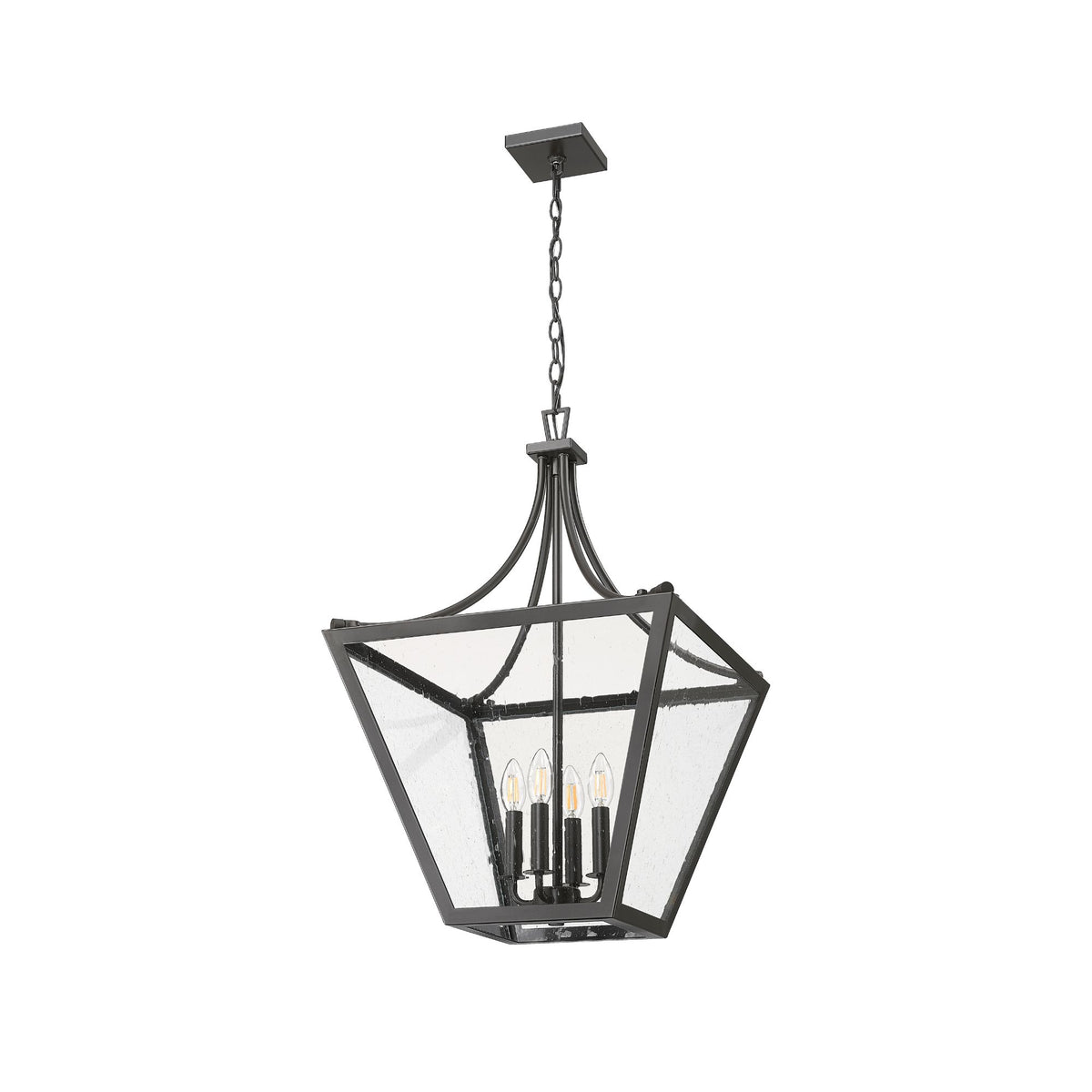 Montalcino 4 Light Chandelier Iron Ore