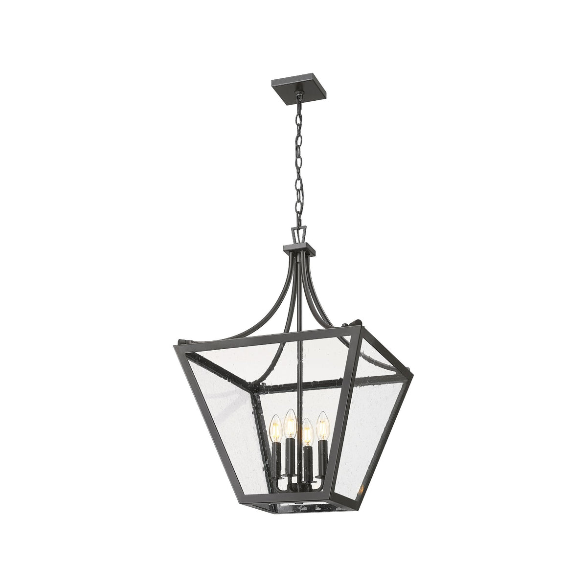 Montalcino 4 Light Chandelier Iron Ore