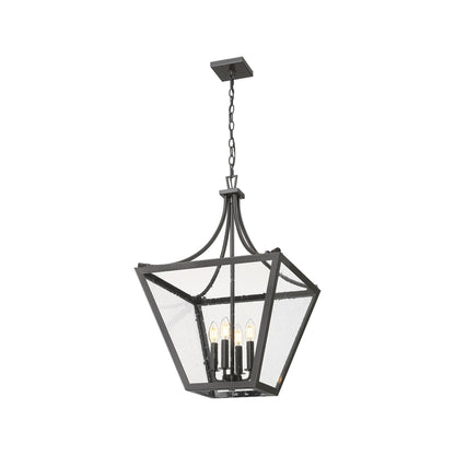 Montalcino 4 Light Chandelier Iron Ore