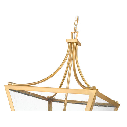 Montalcino 4 Light Chandelier Rubbed Brass