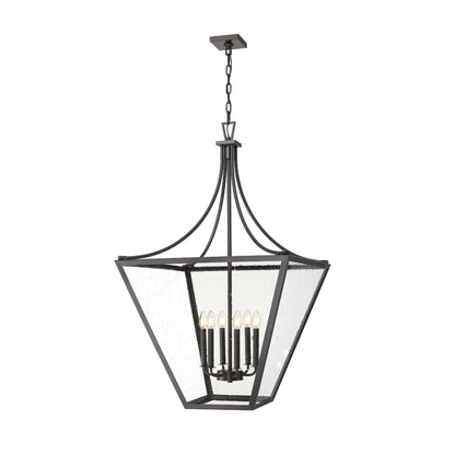 Montalcino 6 Light Chandelier Iron Ore