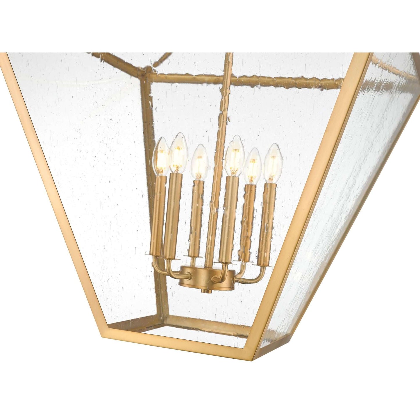 Montalcino 6 Light Chandelier Rubbed Brass