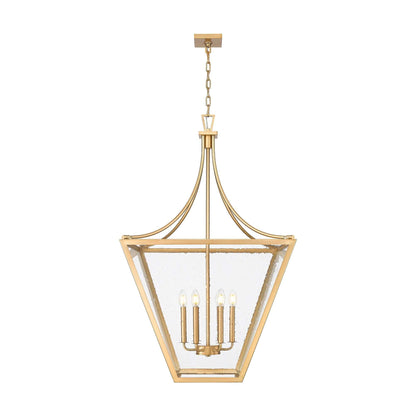 Montalcino 6 Light Chandelier Rubbed Brass
