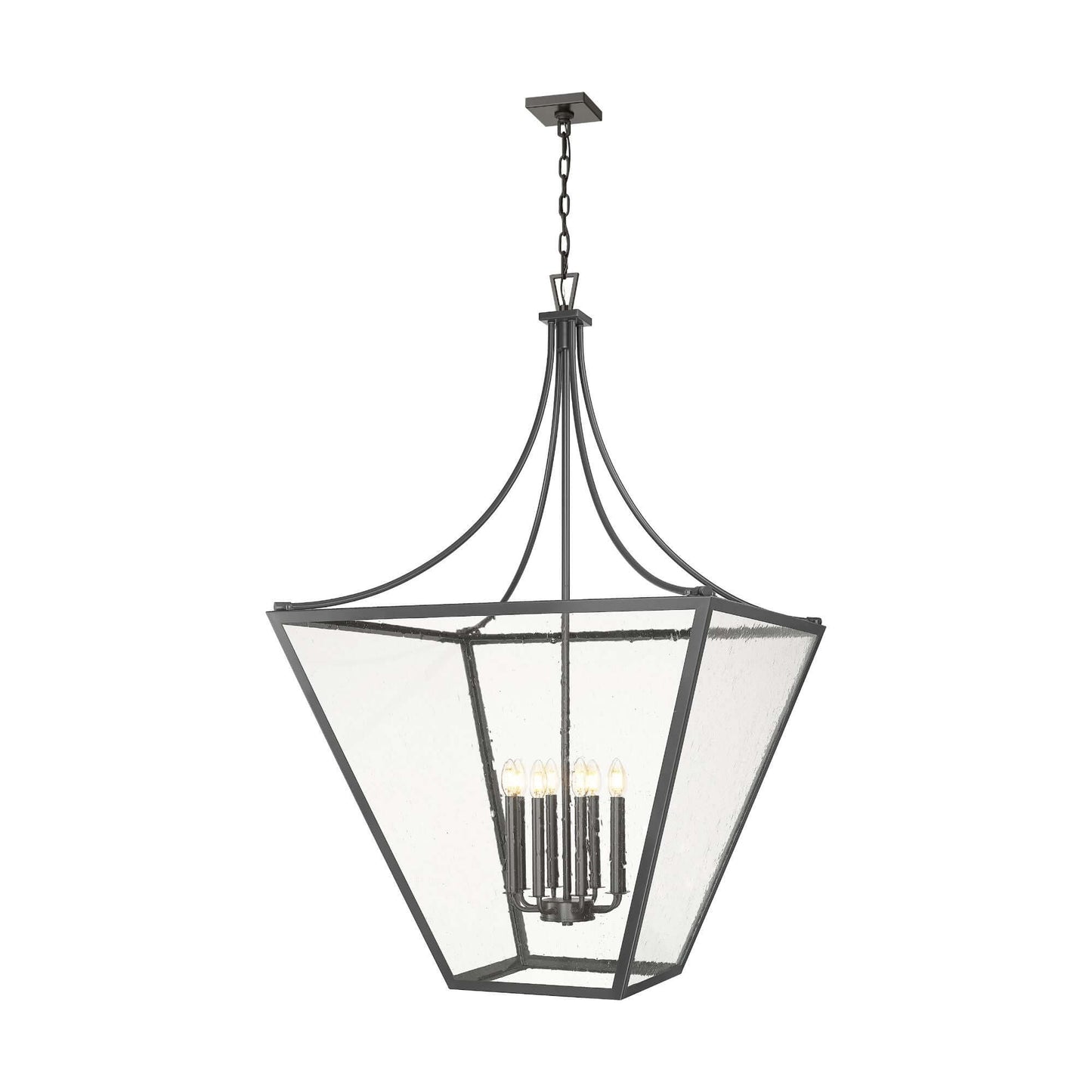 Montalcino 8 Light Chandelier Iron Ore
