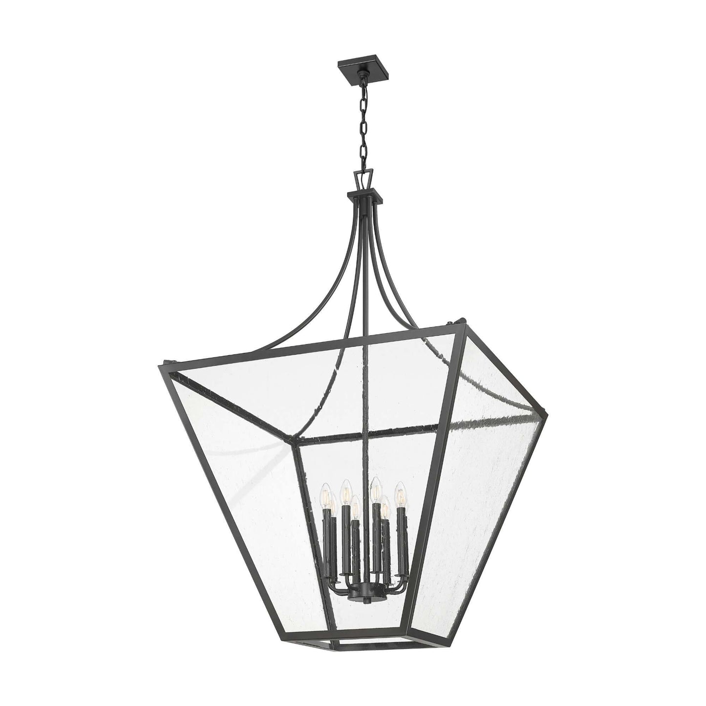 Montalcino 8 Light Chandelier Iron Ore
