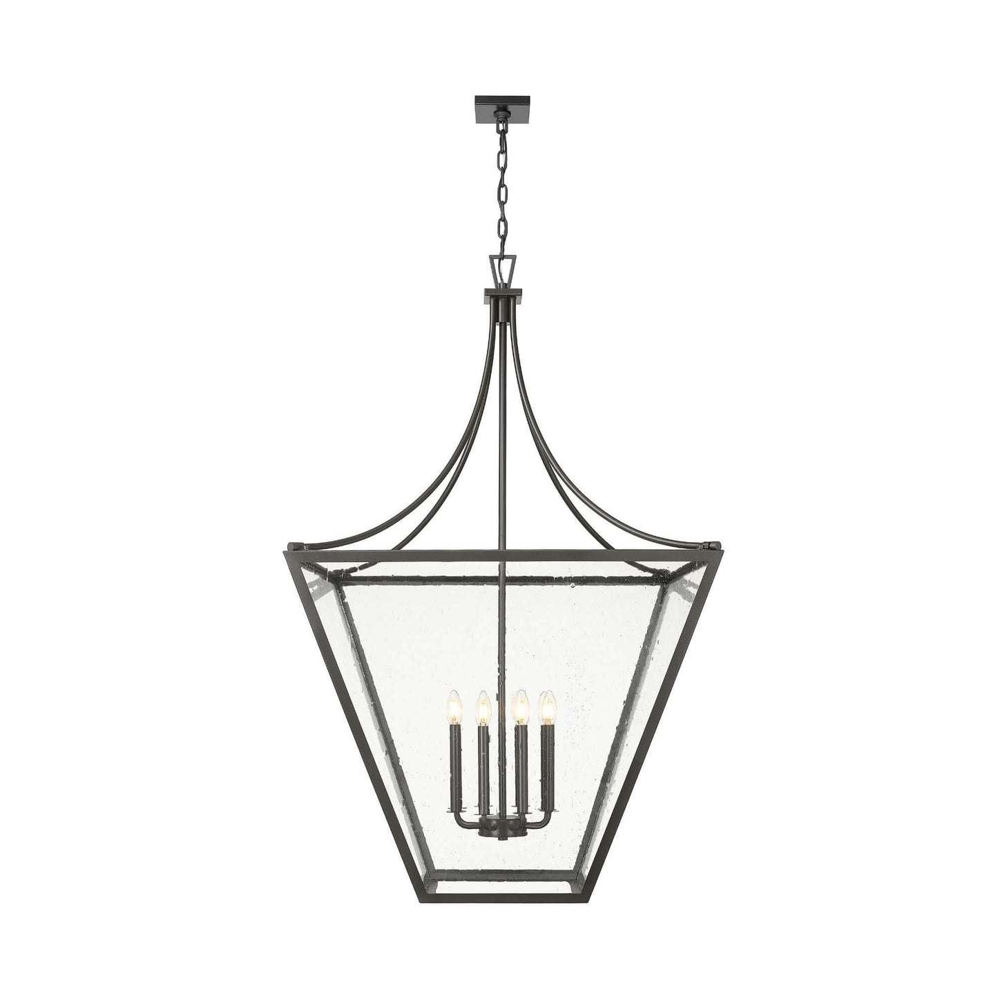 Montalcino 8 Light Chandelier Iron Ore