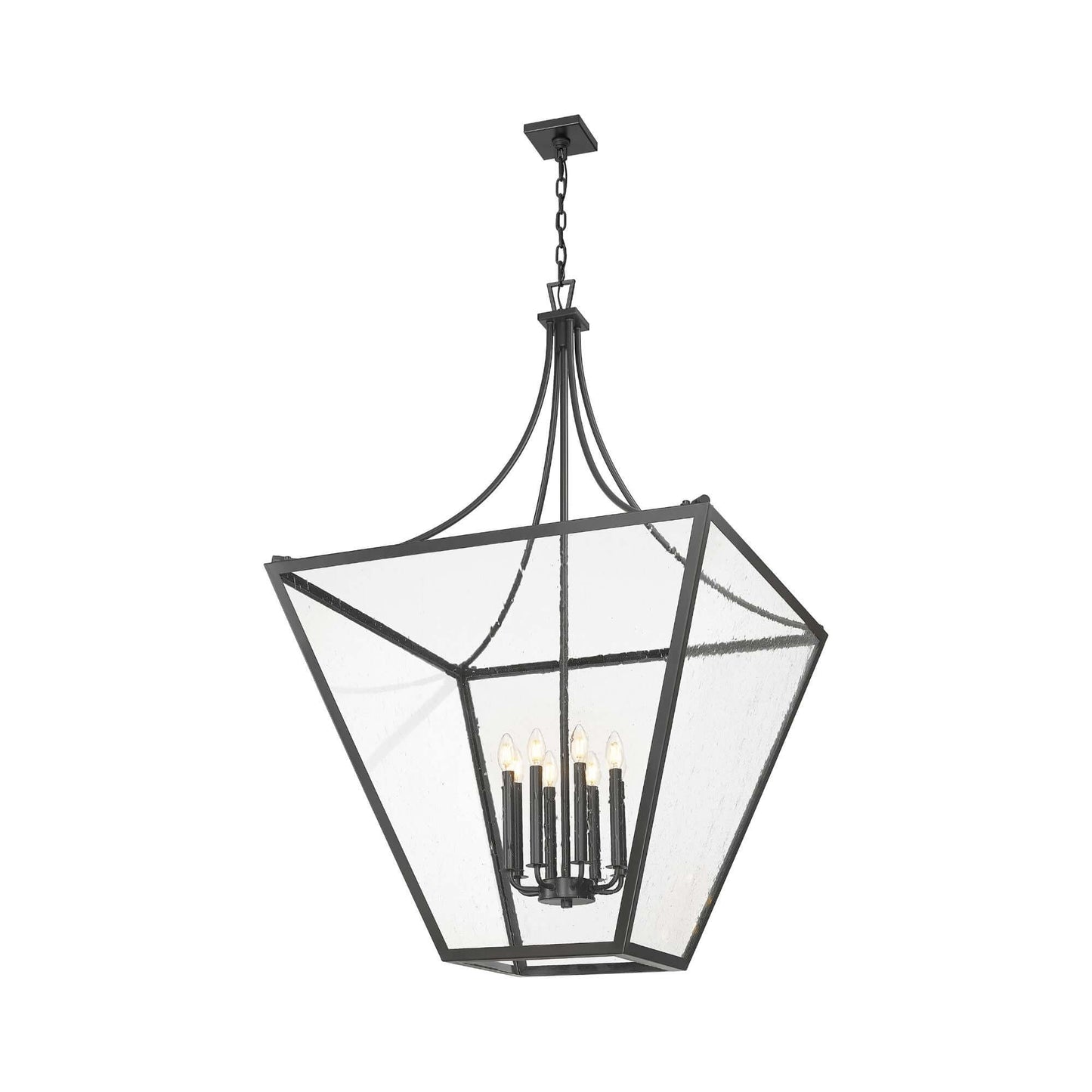 Montalcino 8 Light Chandelier Iron Ore