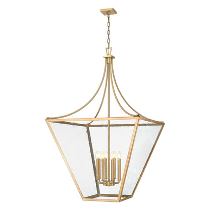 Montalcino 8 Light Chandelier Rubbed Brass