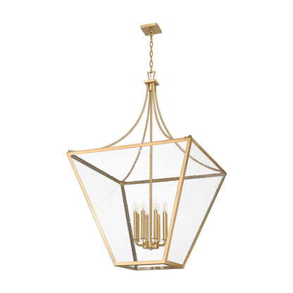 Montalcino 8 Light Chandelier Rubbed Brass