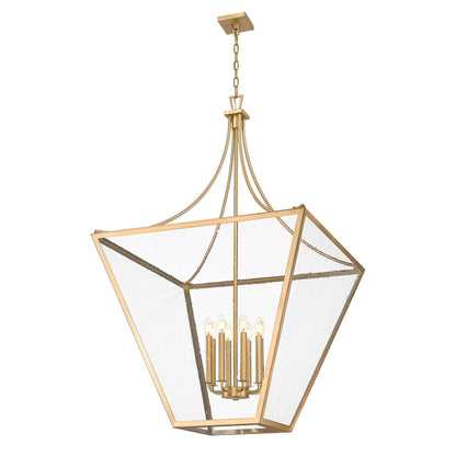 Montalcino 8 Light Chandelier Rubbed Brass